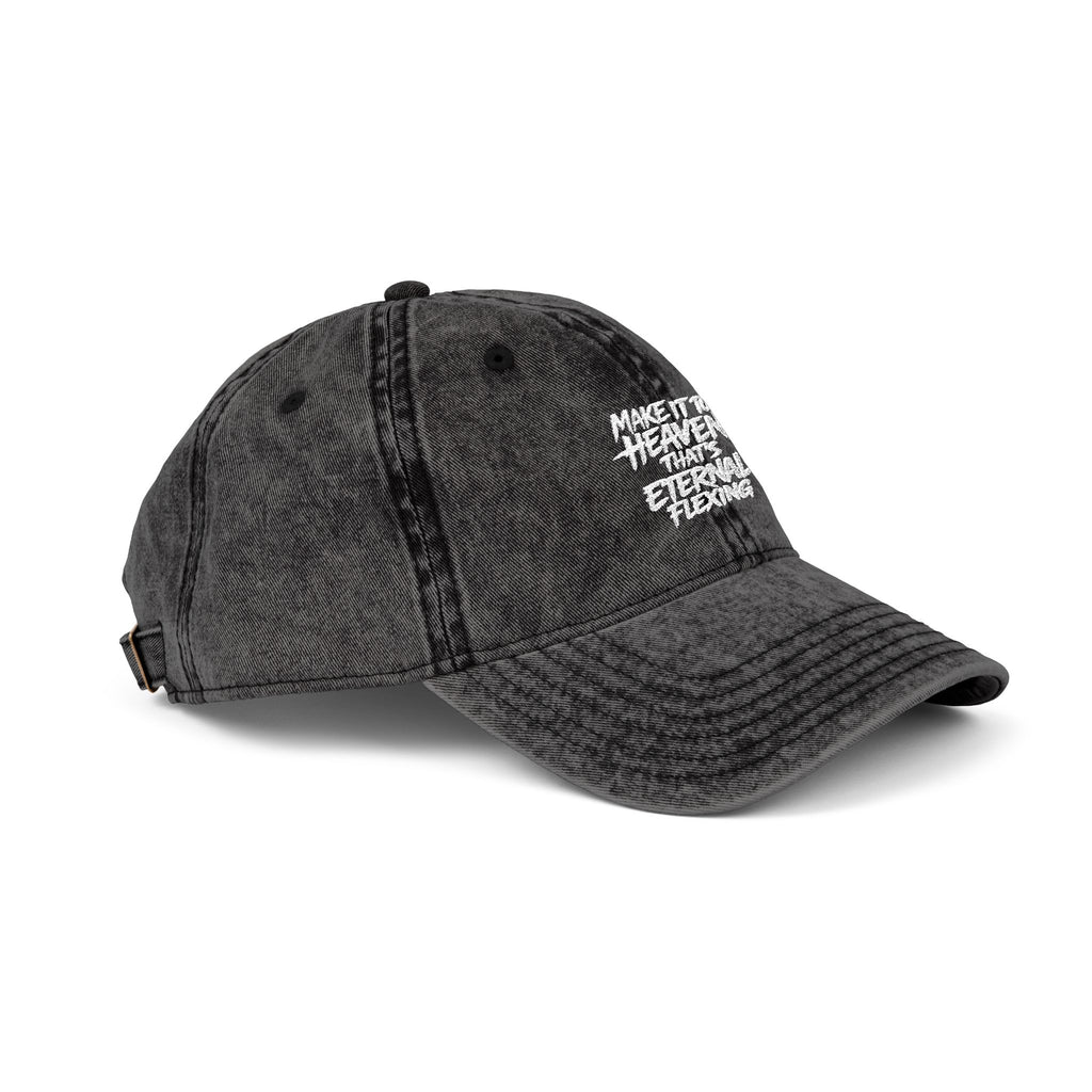 Eternal Flexing Embroidered Vintage Cap