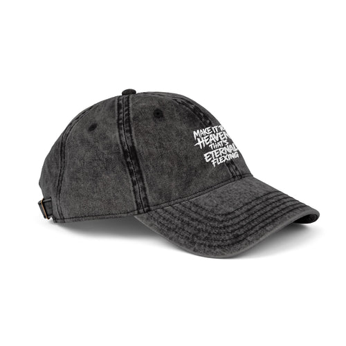 Eternal Flexing Embroidered Vintage Cap