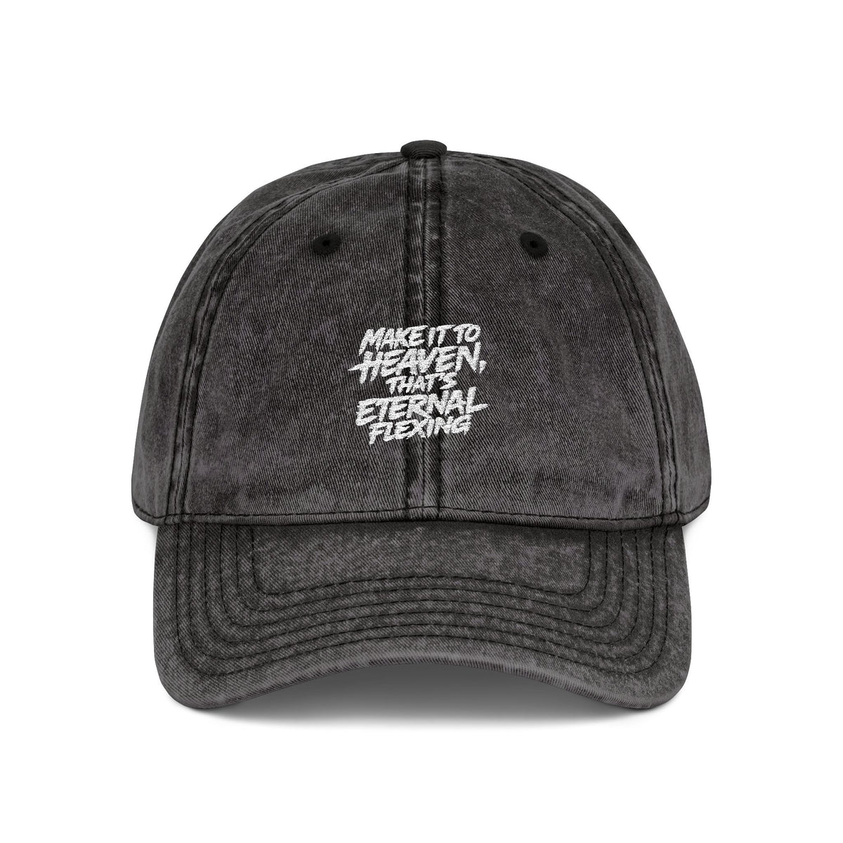 Eternal Flexing Embroidered Vintage Cap
