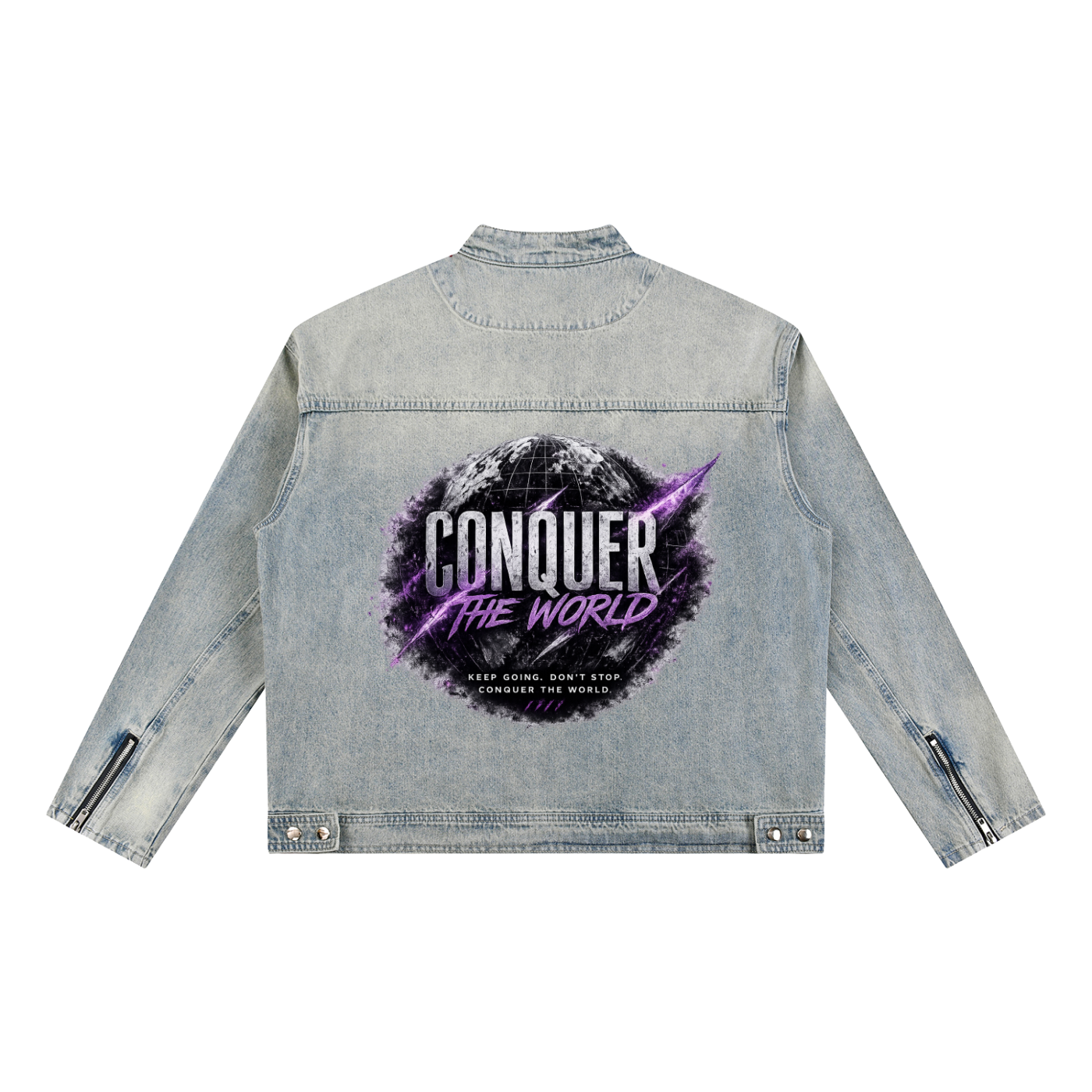 Vintage Wash KYHXR Denim Jacket