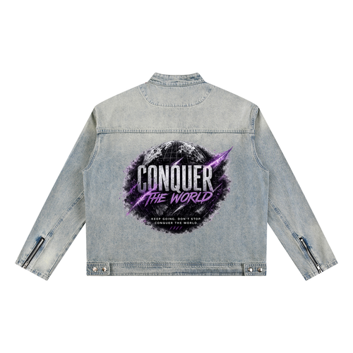 Vintage Wash KYHXR Denim Jacket